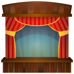 theater clipart stage clipart hollywood rocks theme lights movie ...