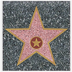Hollywood Star Clipart 29 - 350 X 350 - Making-The-Web.com
