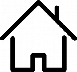 House Outline Svg Png Icon Free Download (#67289, out line house ...