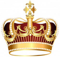 Golden crown transparent clip art image | Crowns | Pinterest ...