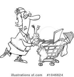 Homeless Clipart #1046624 - Illustration by toonaday