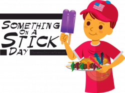 Something On A Stick Day | Rock candy, Kabobs and Food