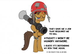 Homeless whore pony in Dumpster Diver set by labet1001 on DeviantArt