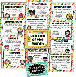 Life skills posters - FREE! | Teaching | Pinterest | Life skills ...