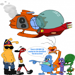 Six Aliens, Two Busted Spaceships by The-Man-Of-Tomorrow on DeviantArt