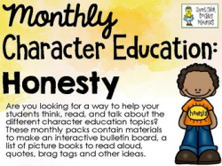 Honesty - Monthly Character Education Pack