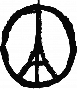 Clipart - Peace for Paris