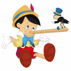 Pinocchio and Jiminy Cricket - colored by Rob-lightning.deviantart ...