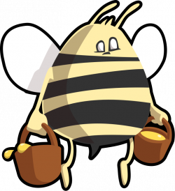 Bee | Free Stock Photo | Illustration of a cartoon bee carrying ...