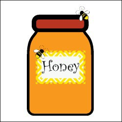 Honey jar clipart - Clip Art Library