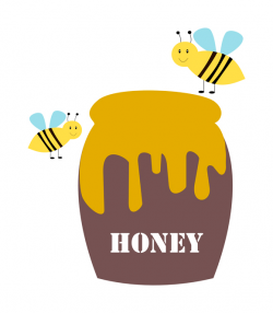 Honey Background clipart - Bee, Honey, Yellow, transparent ...