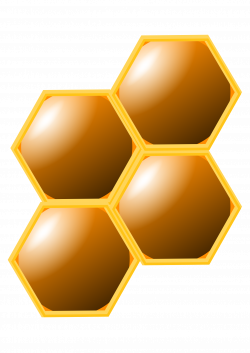 Clipart - Honeycomb