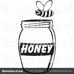 Honey Clipart #26460 - Illustration by David Rey