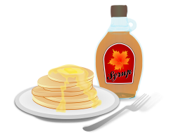 File:Pancakes with syrup.svg - Wikimedia Commons
