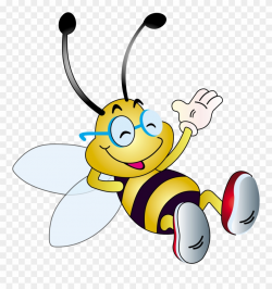 Honey Bee Insect Worker Bee Clip Art - Bee Cartoon Png ...