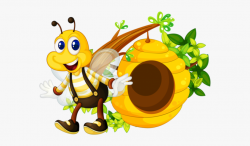 Honey Bee Clipart Png , Transparent Cartoon, Free Cliparts ...