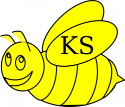 Bumble Bee Lacing Clip Art at Clker.com - vector clip art online ...