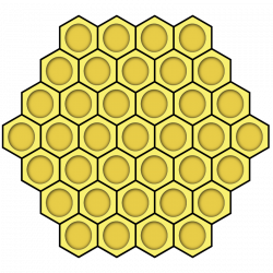 Clipart - honeycomb | Honey Comb, Bee, etc. | Pinterest | Honeycombs