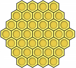 Clipart - honeycomb