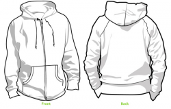 The -a Hoodie | Free Images at Clker.com - vector clip art online ...