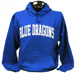 Fleece Hoodie - Blue Dragon Fans Store