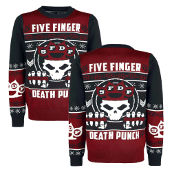 Knucklehead Holiday Sweater – Five Finger Death Punch