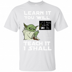 Yoda Clipart Learn It You Will I Teach With The Force Teach It I ...