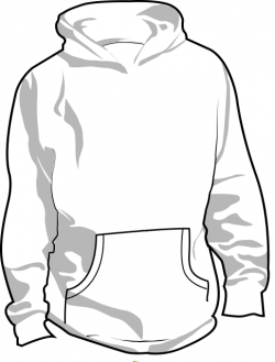 Hoodie with printed wording to the Front or back