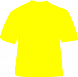 T-shirt Hoodie Clip art - Yellow Shirt Cliparts 600*594 transprent ...