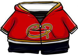 Image - Red Club Penguin Hoodie.png | Club Penguin Wiki | FANDOM ...