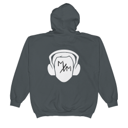 MxM White Logo Unisex Zip Hoodie • MxM Gear {MixN Music} • Tictail