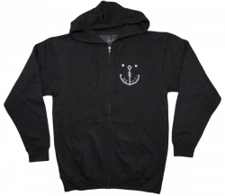 Anchor Zip-Up Hoodie – Delb Lifestyle