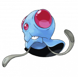 Tentacool - 072 - Its body is virtually composed of water. It shoots ...