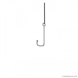 Fish Hook Tools free black white clipart images clipartblack ...