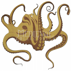 Octopus Christmas Ornament - LB208-13 by Medieval Collectibles