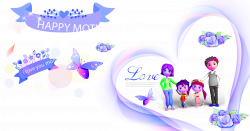Mothers Day Family - happy family 4134*2182 transprent Png Free ...