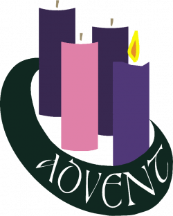 Advent Wishes Candles Clipart