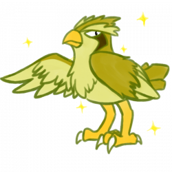 Shiny tiny bird — @fizzywits submitted: I've never drawn a pidgey...