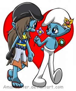 Hope and Vanity Smurf -PC- by Amandaxter on DeviantArt
