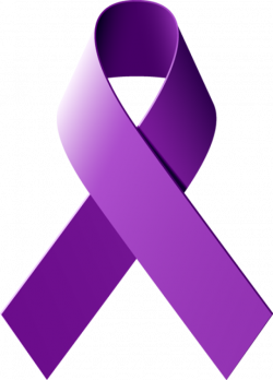 Learn What A Purple Awareness Ribbon Represents: Purple Awareness ...