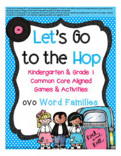 Let's Go to the Hop!! (cvc word families)