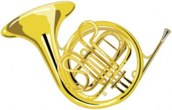 29+ French Horn Clipart | ClipartLook