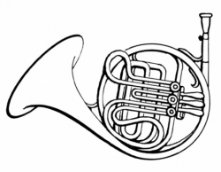 Free How To Draw A French Horn, Download Free Clip Art, Free ...