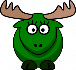Girl Green Moose Clip Art at Clker.com - vector clip art online ...
