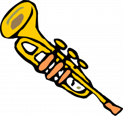 Cartoon Trumpet Clipart