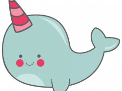Small Narwhal Clip Art - #1 Clip Art & Vector Site •