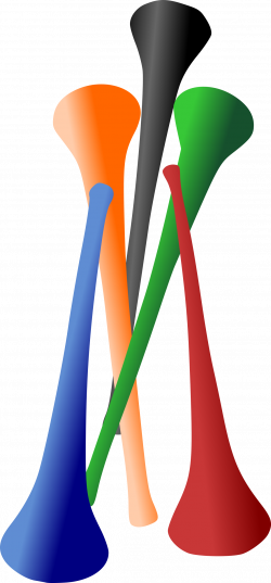 Clipart - Vuvuzelas