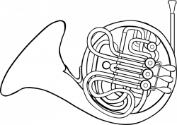 Clipart - French Horn