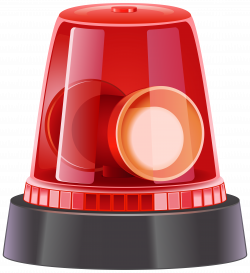 Red Police Siren PNG Clip Art Image | Gallery Yopriceville - High ...