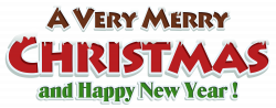 Clip Art Merry Christmas Happy New Year – Merry Christmas And Happy ...